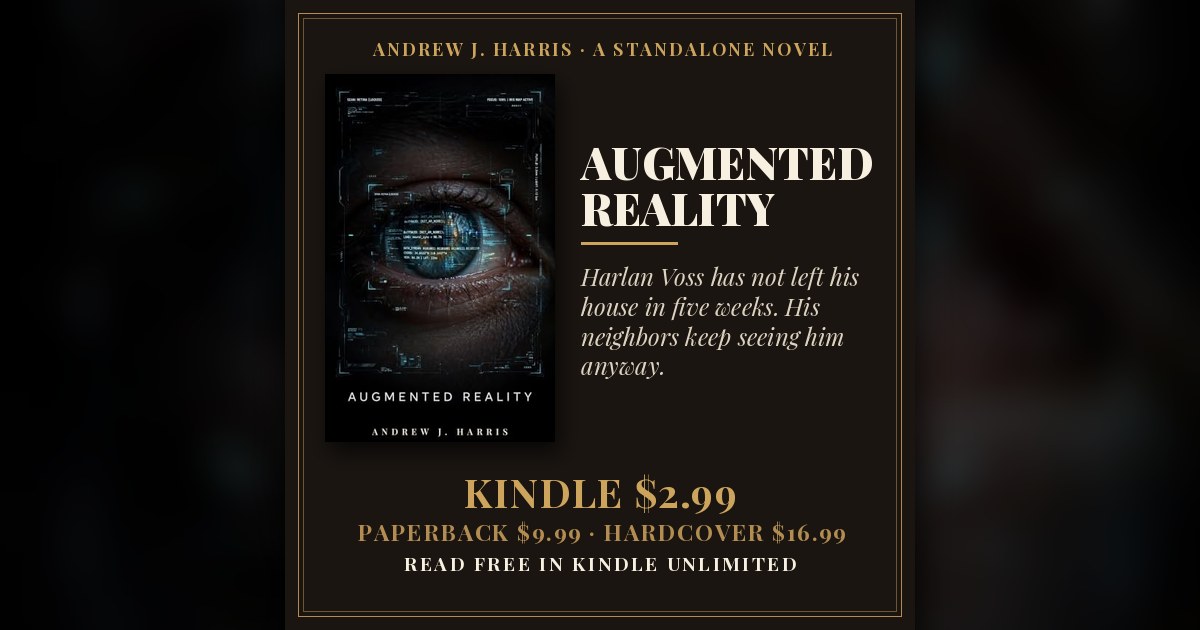 AUGMENTED REALITY by Andrew J. Harris — book cover and prices