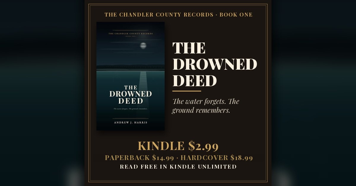THE DROWNED DEED by Andrew J. Harris — book cover and prices