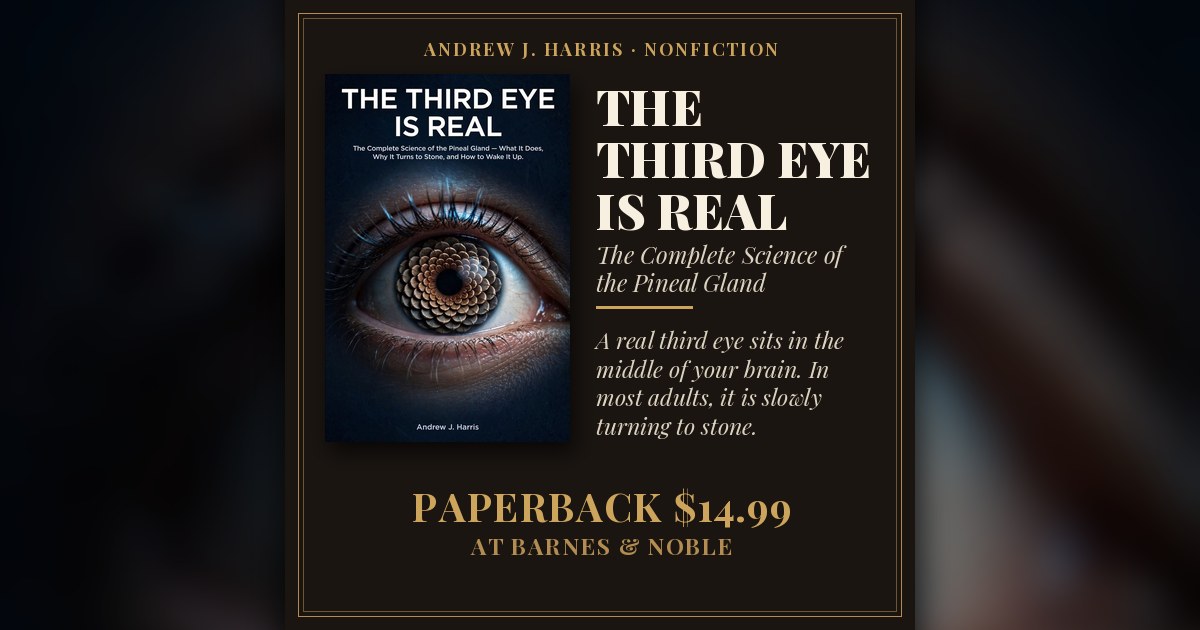 THE THIRD EYE IS REAL by Andrew J. Harris — book cover and prices