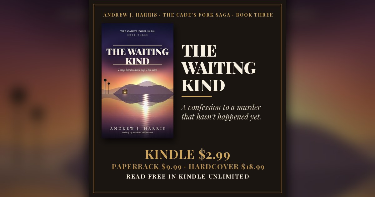 THE WAITING KIND by Andrew J. Harris — book cover and prices