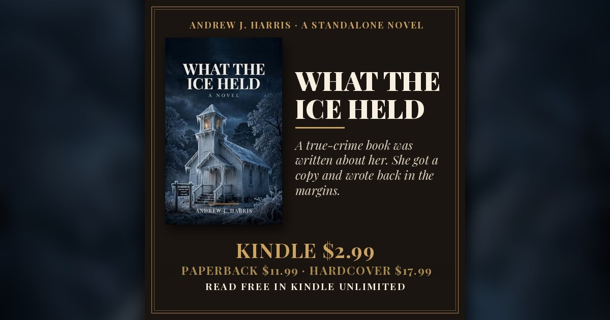 WHAT THE ICE HELD by Andrew J. Harris — book cover and prices