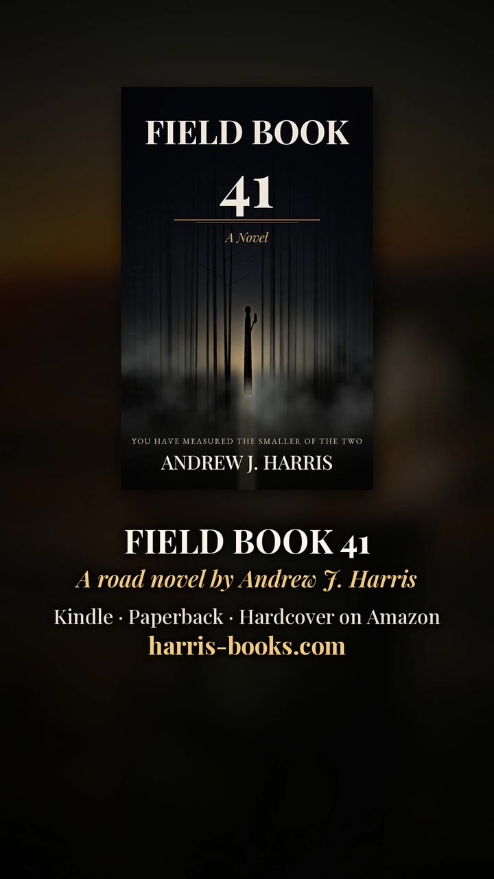 Trailer for FIELD BOOK 41: You have measured the smaller of the two