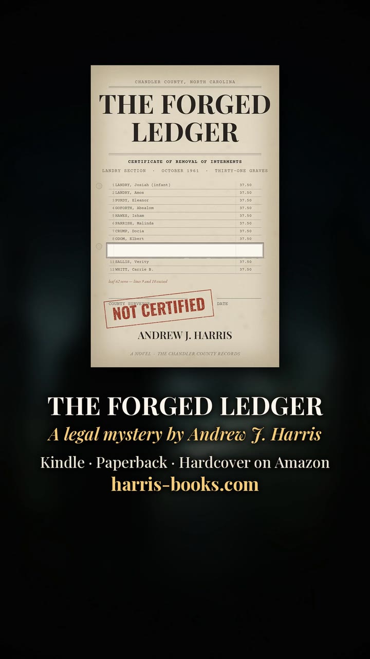 Trailer for THE FORGED LEDGER